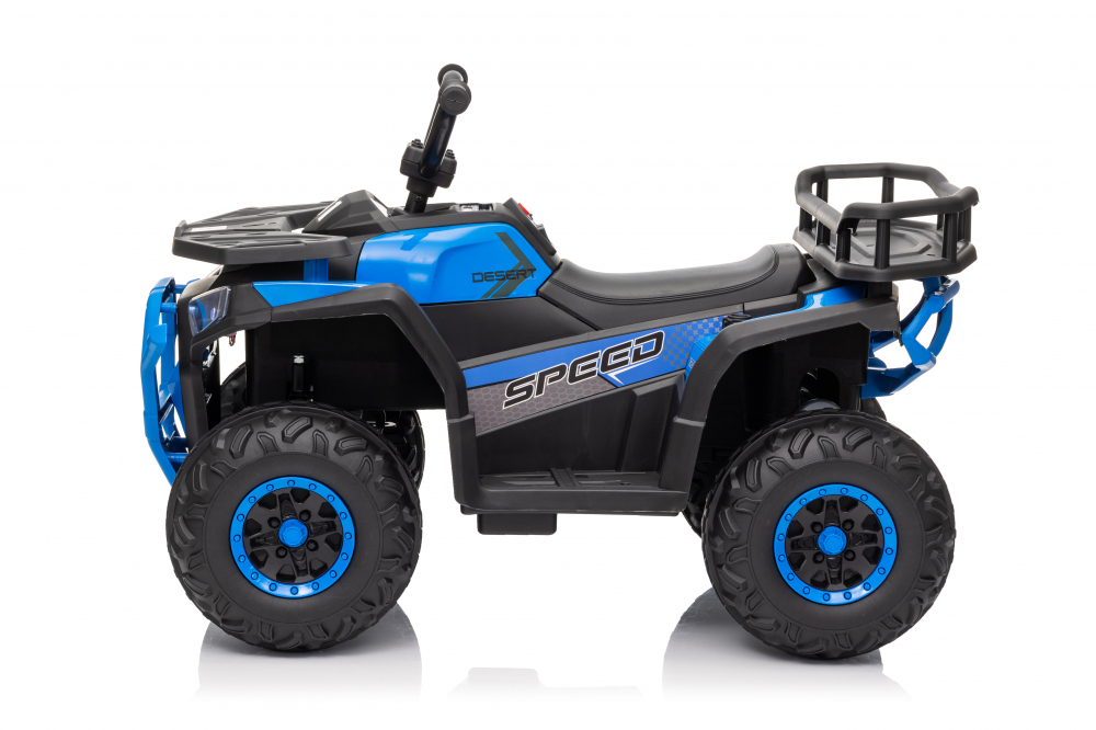 ATV electric pentru copii 2-5 ani, Mini DESERT, 120W 12V, cu telecomanda, bluetooth, albastru [15]