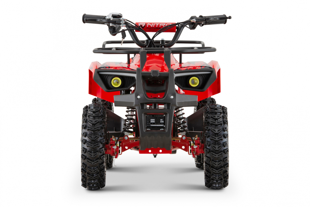 ATV electric pentru copii NITRO Dusty 1000W 36V Snowy tyres, culoare rosie [3]