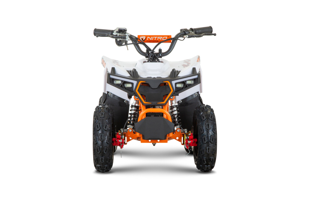 ATV electric pentru copii NITRO HULKI QUAD 1000W 36V, culoare portocalie [6]