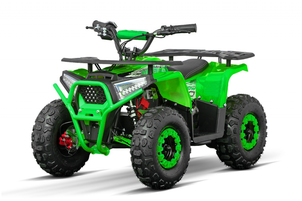 ATV electric pentru copii NITRO Nerino 1000W 48V BTF Tire XL, Verde