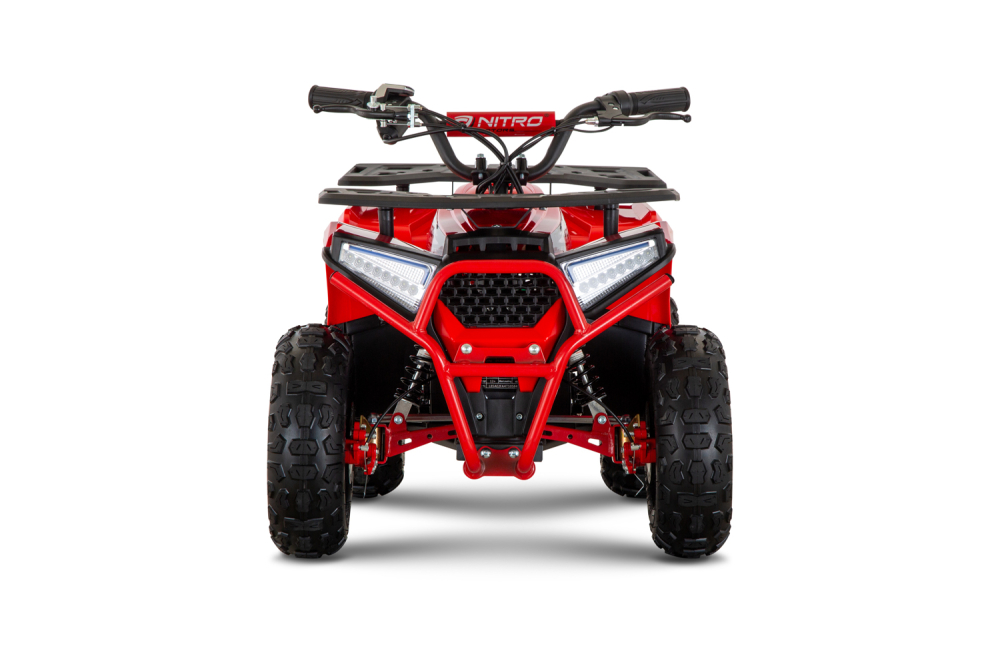 ATV electric pentru copii NITRO Nerino 1200W 48V BTF2 Tyre, culoare rosie [5]
