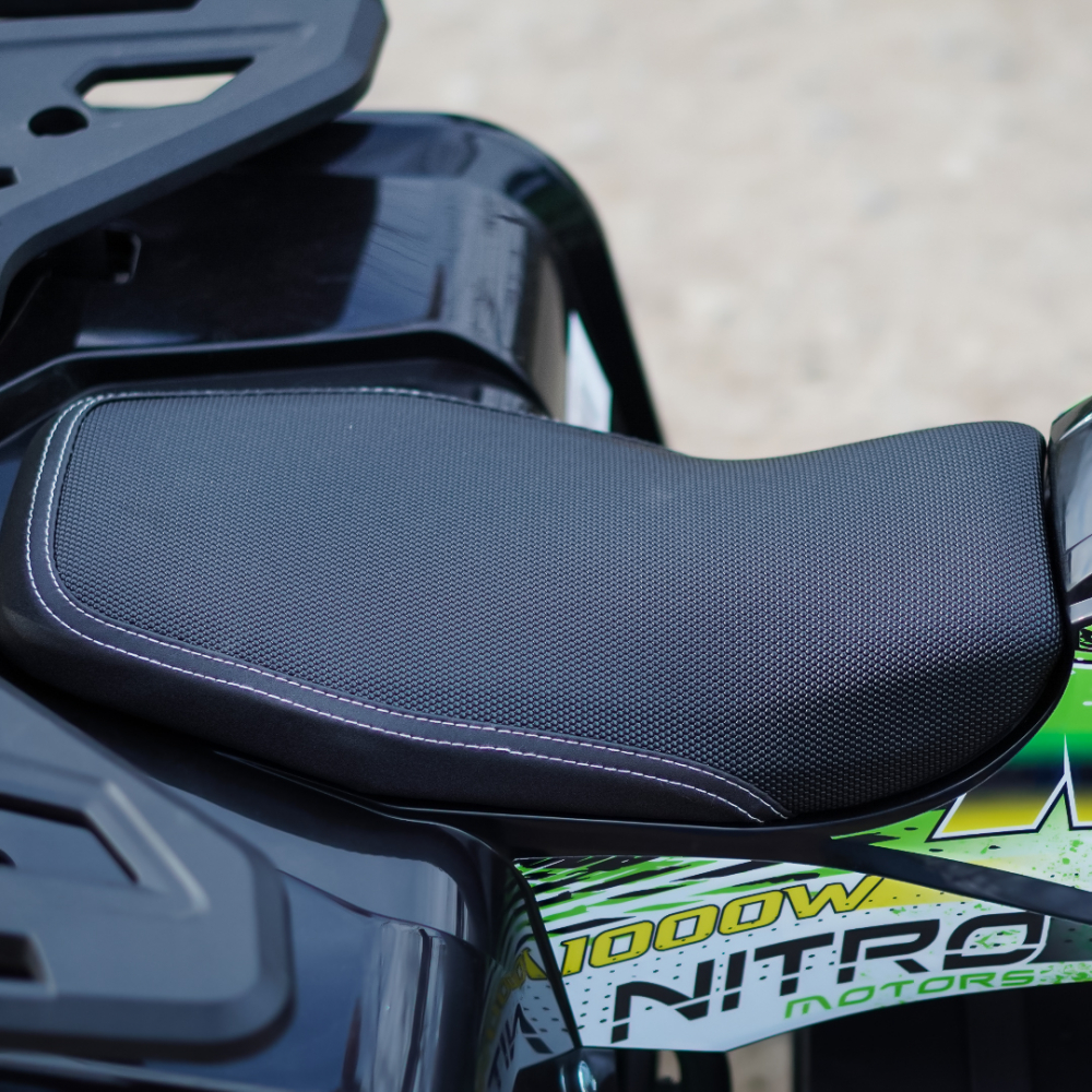 ATV electric pentru copii NITRO Nerino 1000W 48V BTF Tire XL, Verde [15]
