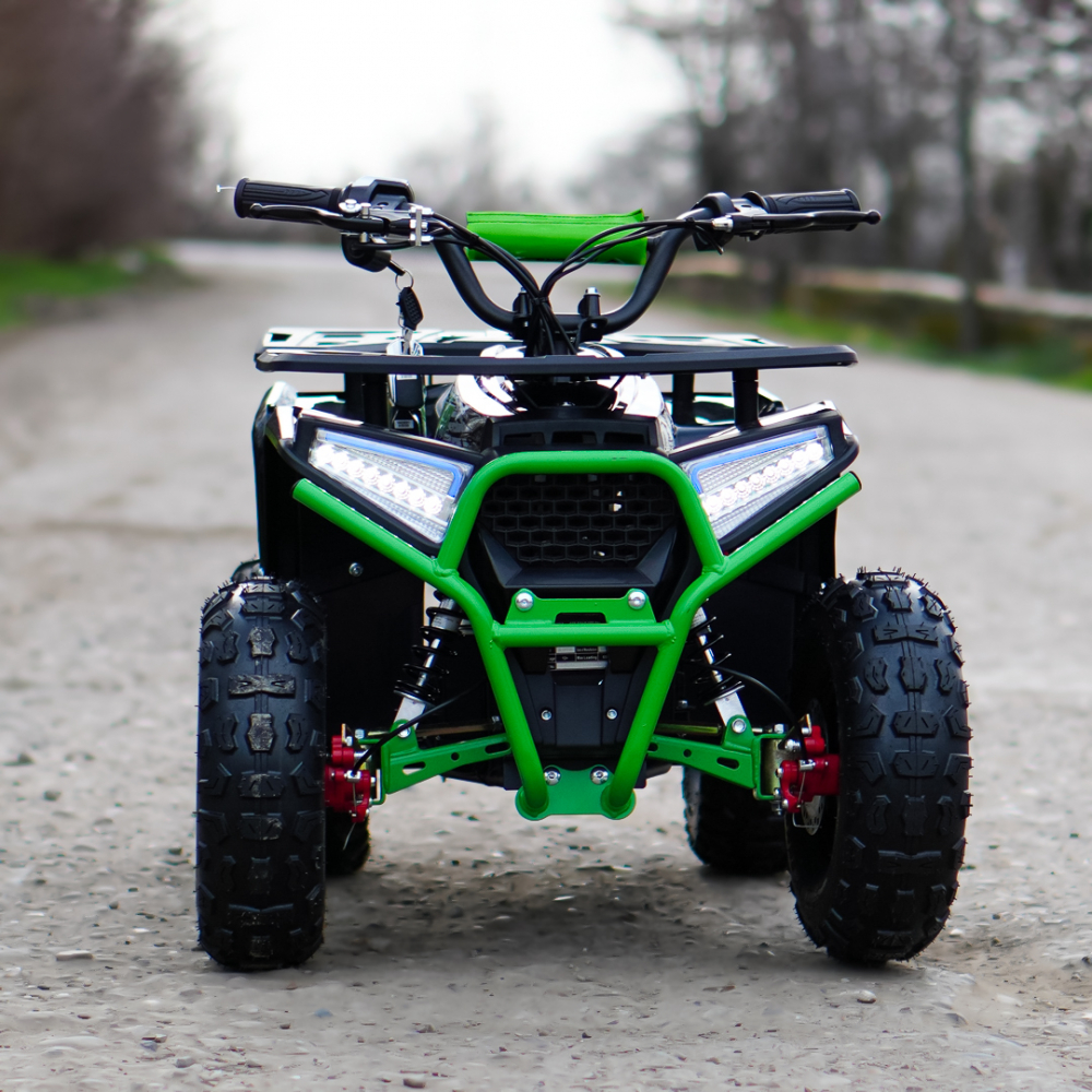 ATV electric pentru copii NITRO Nerino 1000W 48V BTF Tire XL, Verde [3]
