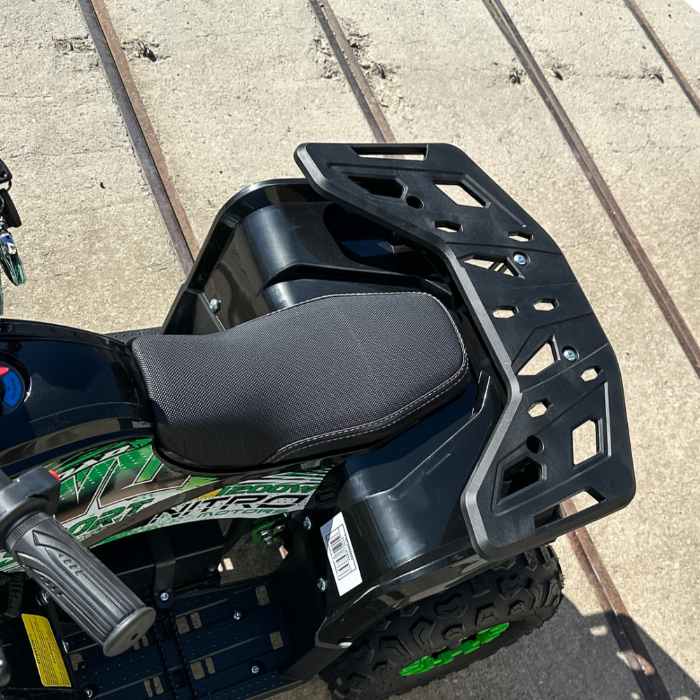 ATV electric pentru copii NITRO Nerino 1200W 48V BTF2 Tyre, culoare verde [15]