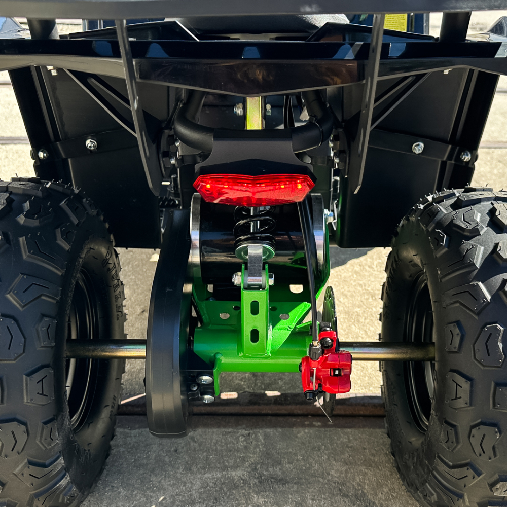 ATV electric pentru copii NITRO Nerino 1200W 48V BTF2 Tyre, culoare verde [19]