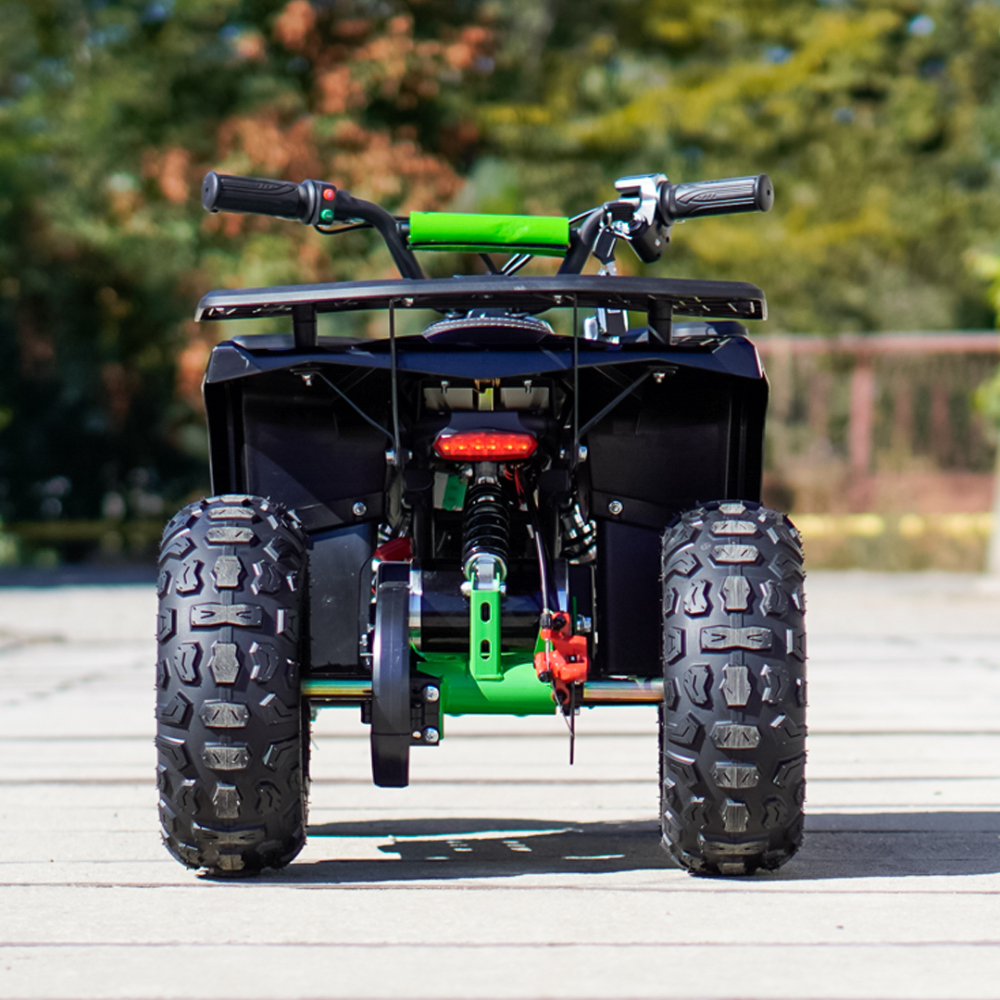 ATV electric pentru copii NITRO Nerino 1200W 48V BTF2 Tyre, culoare verde [7]