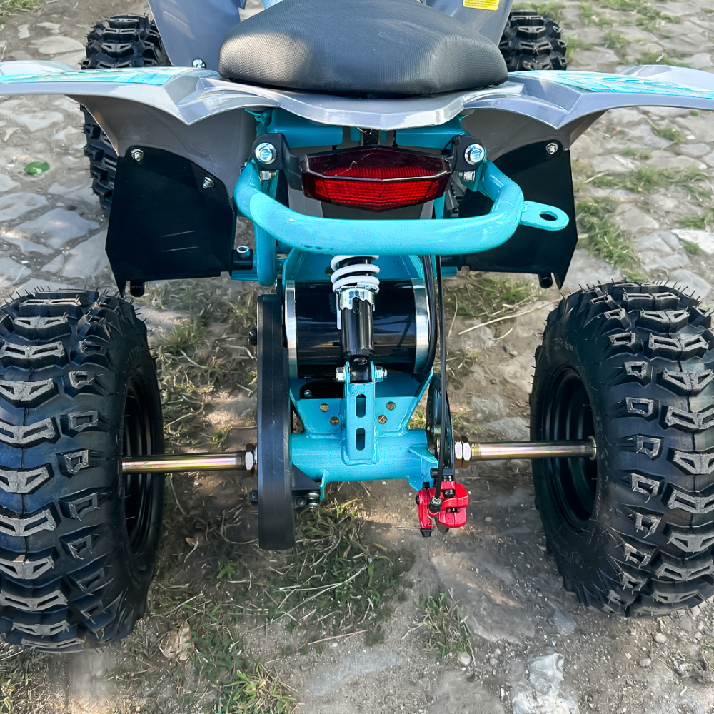 ATV electric pentru copii NITRO Replay Sport 1200W 48V Snowy Tyre XL, Albastru [14]