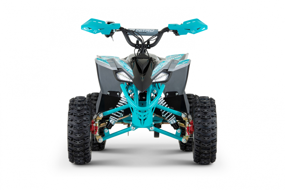 ATV electric pentru copii NITRO Replay Sport 1200W 48V Snowy Tyre XL, Albastru [18]