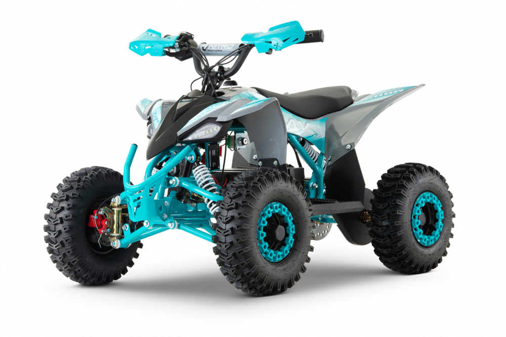 ATV electric pentru copii NITRO Replay Sport 1200W 48V Snowy Tyre XL, Albastru