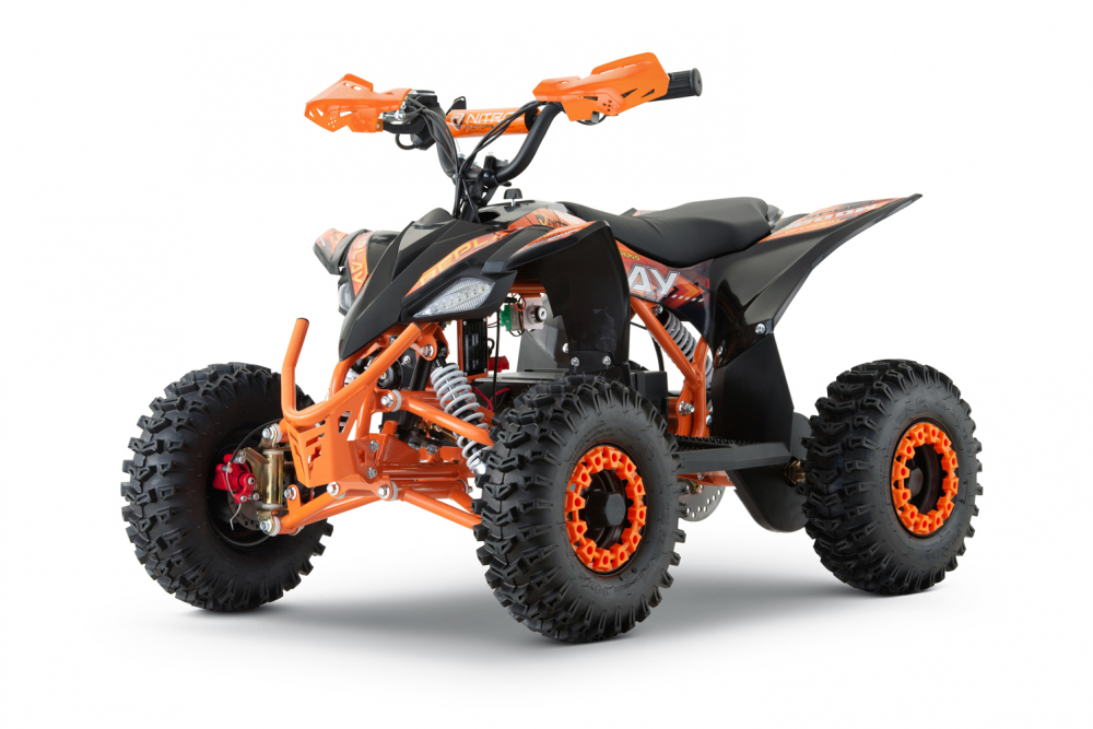 ATV electric pentru copii NITRO Replay Sport 1200W 48V Snowy Tyre XL, Portocaliu