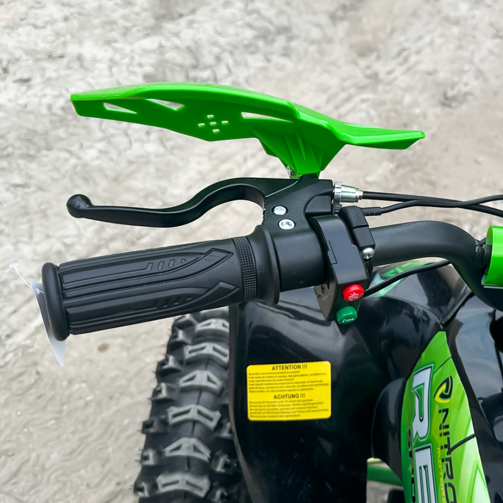 ATV electric pentru copii NITRO Replay Sport 1200W 48V Snowy Tyre XL, Verde [16]