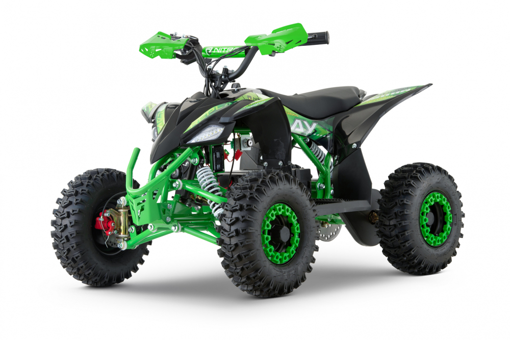ATV electric pentru copii NITRO Replay Sport 1200W 48V Snowy Tyre XL, Verde