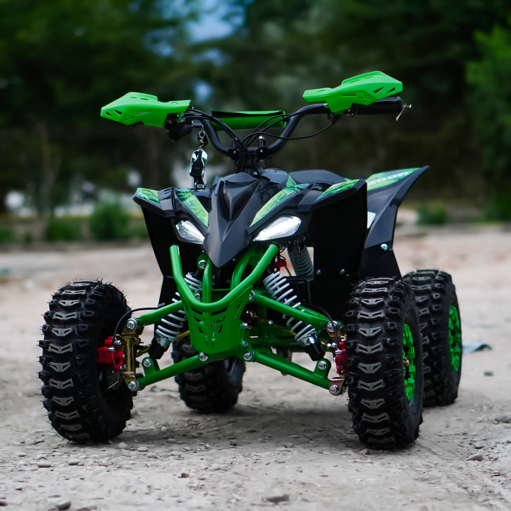 ATV electric pentru copii NITRO Replay Sport 1200W 48V Snowy Tyre XL, Verde [3]
