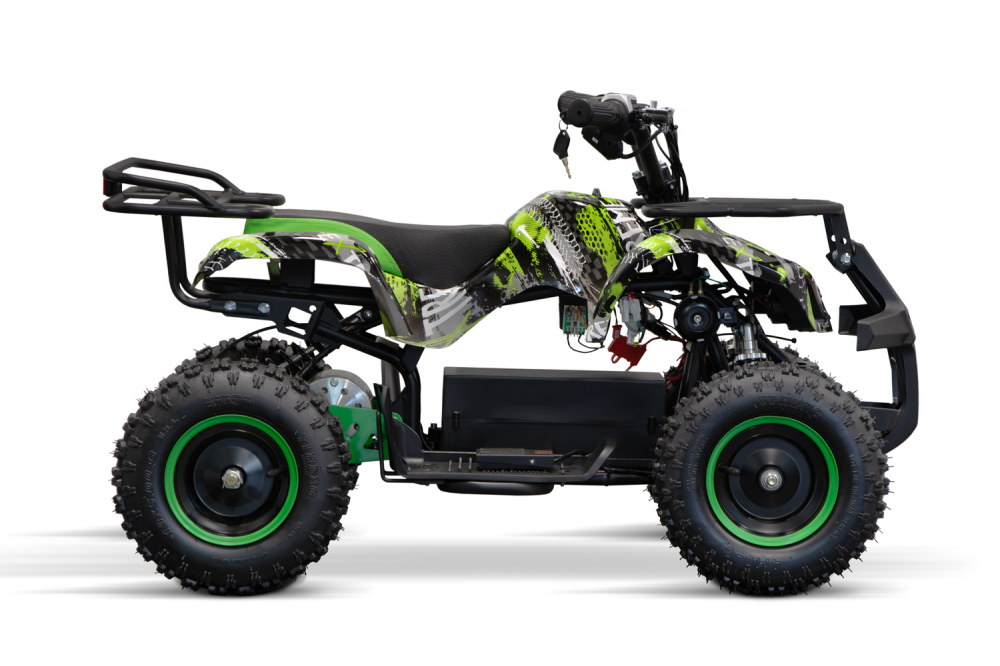 ATV electric pentru copii NITRO Torino Quad 1000W 36V 12Ah, culoare Verde [4]