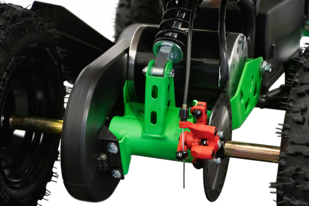 ATV electric pentru copii NITRO Torino Quad 1000W 36V 12Ah, culoare Verde [7]
