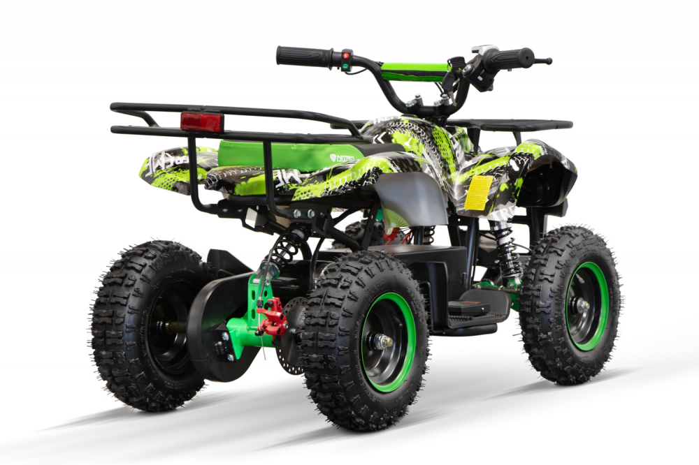 ATV electric pentru copii NITRO Torino Quad 1000W 36V 12Ah, culoare Verde [2]