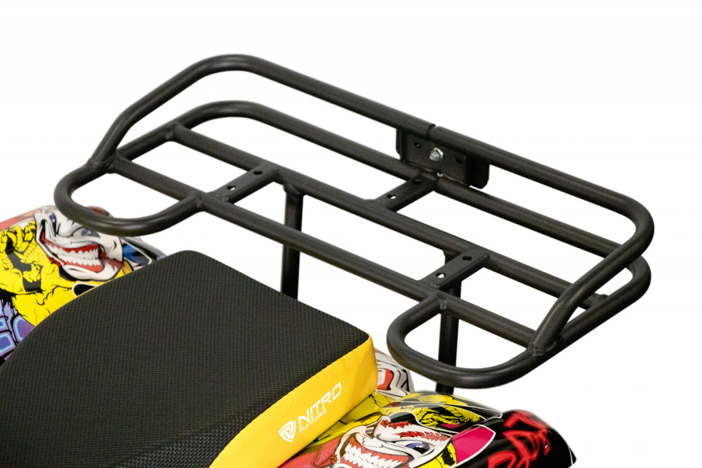ATV electric pentru copii NITRO Torino Quad 1000W 36V 12Ah, Snowy tyres, grafiti yellow [14]