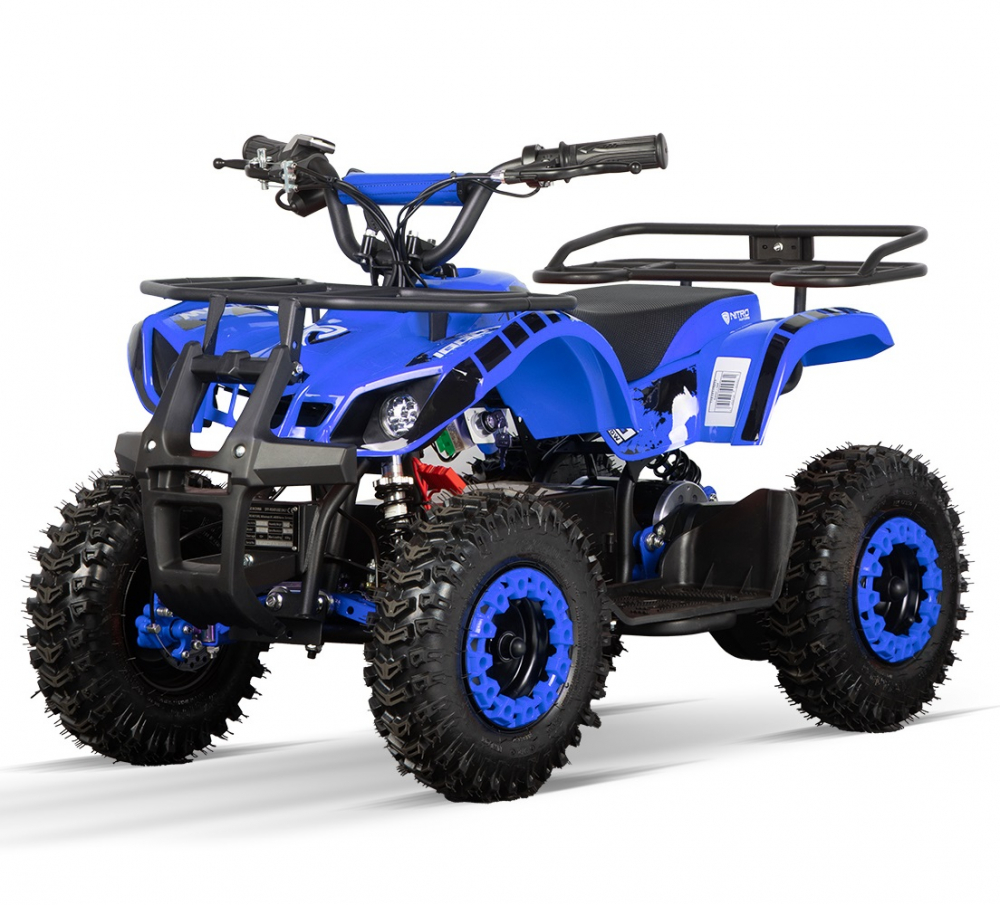 ATV electric pentru copii NITRO Torino Quad 1000W 36V, Snowy tyres, Albastru