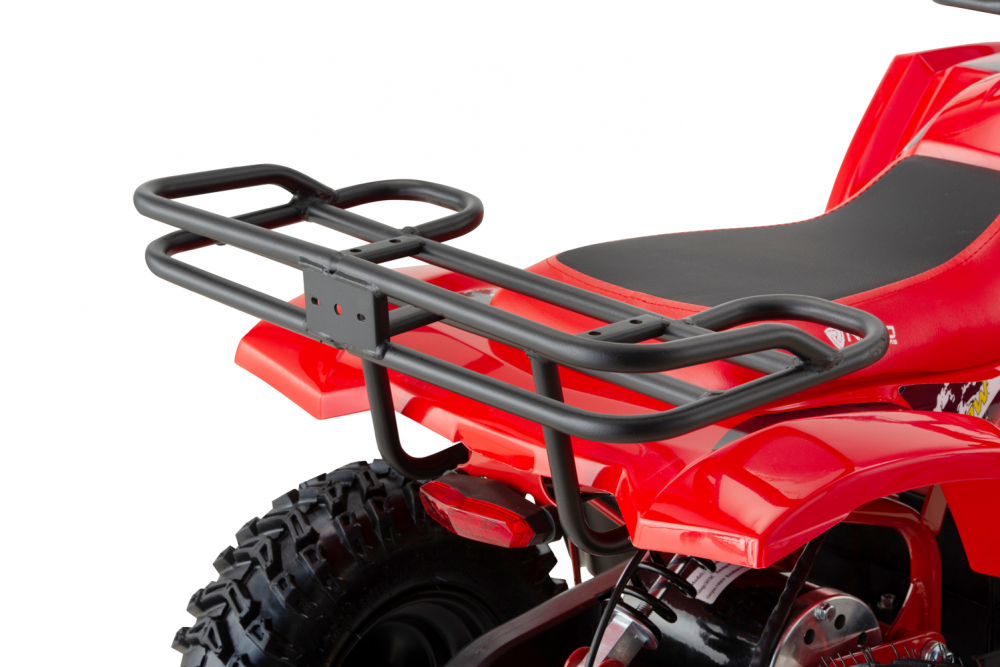 ATV electric pentru copii NITRO Dusty 1000W 36V Snowy tyres, culoare rosie [2]