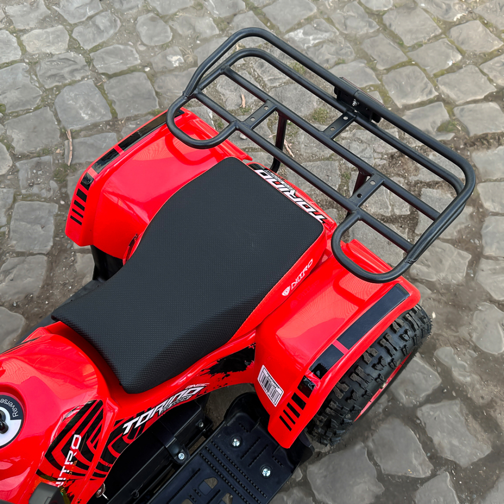 ATV electric pentru copii NITRO Torino Quad 1000W 36V, culoare Rosie [16]