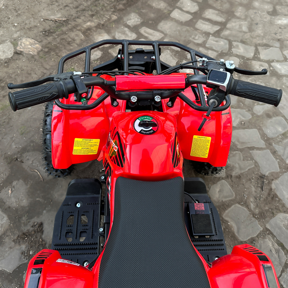 ATV electric pentru copii NITRO Torino Quad 1000W 36V, culoare Rosie [15]