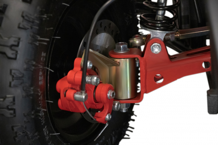 ATV electric pentru copii NITRO Torino Quad 1000W 36V, culoare Rosie [25]