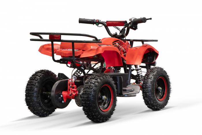 ATV electric pentru copii NITRO Torino Quad 1000W 36V, culoare Rosie [22]