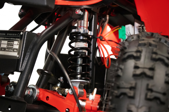 ATV electric pentru copii NITRO Torino Quad 1000W 36V, culoare Rosie [23]