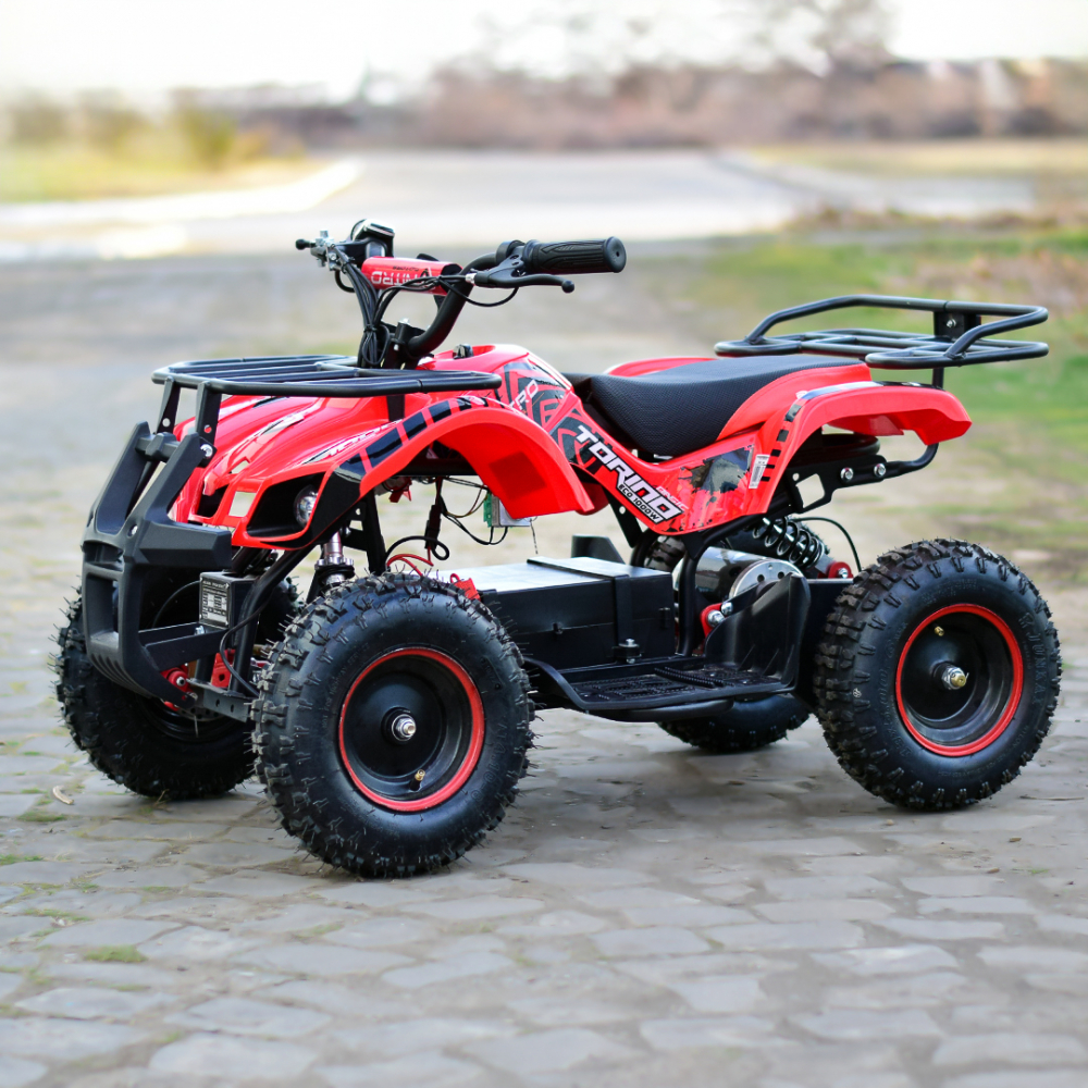 ATV electric pentru copii NITRO Torino Quad 1000W 36V, culoare Rosie [5]