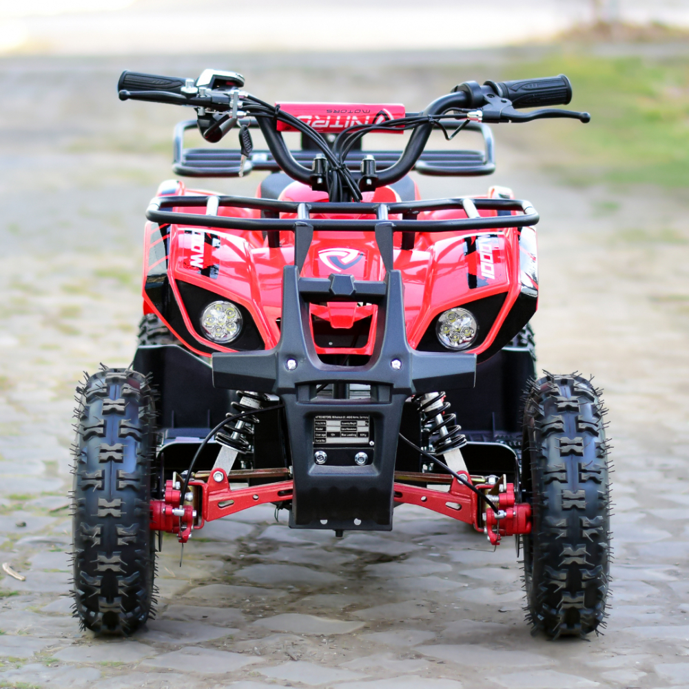 ATV electric pentru copii NITRO Torino Quad 1000W 36V, culoare Rosie [3]