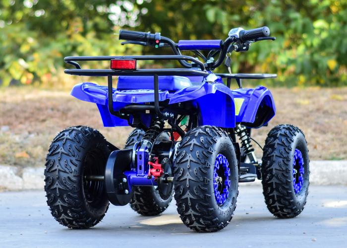 ATV electric pentru copii NITRO Torino Quad 1000W 48V Big Tyre, culoare Albastru [8]