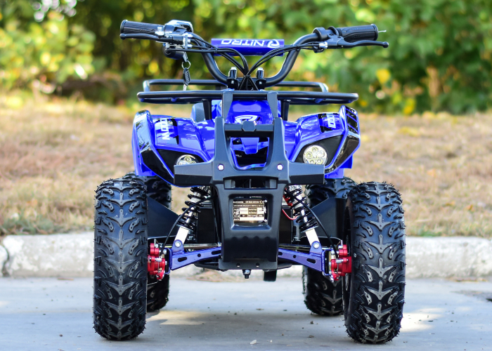 ATV electric pentru copii NITRO Torino Quad 1000W 48V Big Tyre, culoare Albastru [3]