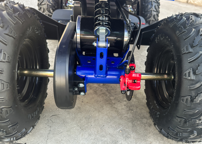 ATV electric pentru copii NITRO Torino Quad 1000W 48V Big Tyre, culoare Albastru [14]