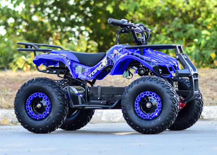 ATV electric pentru copii NITRO Torino Quad 1000W 48V Big Tyre, culoare Albastru [5]