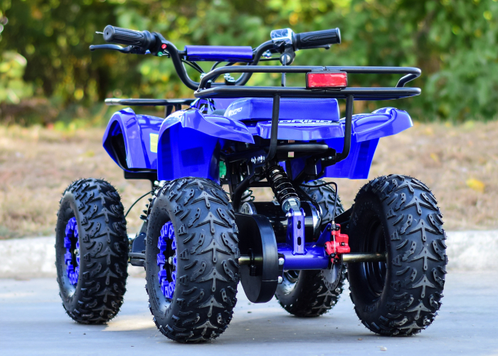 ATV electric pentru copii NITRO Torino Quad 1000W 48V Big Tyre, culoare Albastru [7]