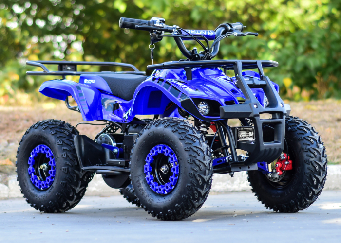 ATV electric pentru copii NITRO Torino Quad 1000W 48V Big Tyre, culoare Albastru [4]