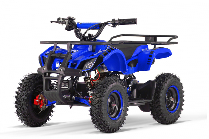 ATV electric pentru copii NITRO Torino Quad 1000W 48V cu anvelope 13×4.10-6, culoare Albastru Produse in stoc imagine 2022