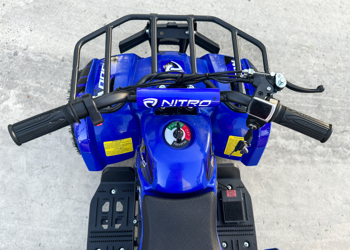 ATV electric pentru copii NITRO Torino Quad 1000W 48V, culoare Albastra [9]