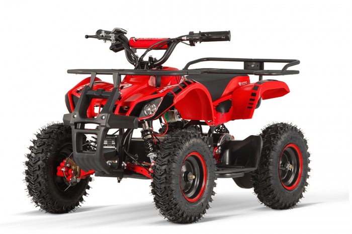 ATV electric pentru copii NITRO Torino Quad 1000W 48V cu anvelope 13×4.10-6, culoare Rosie 1000W imagine 2022 protejamcopilaria.ro