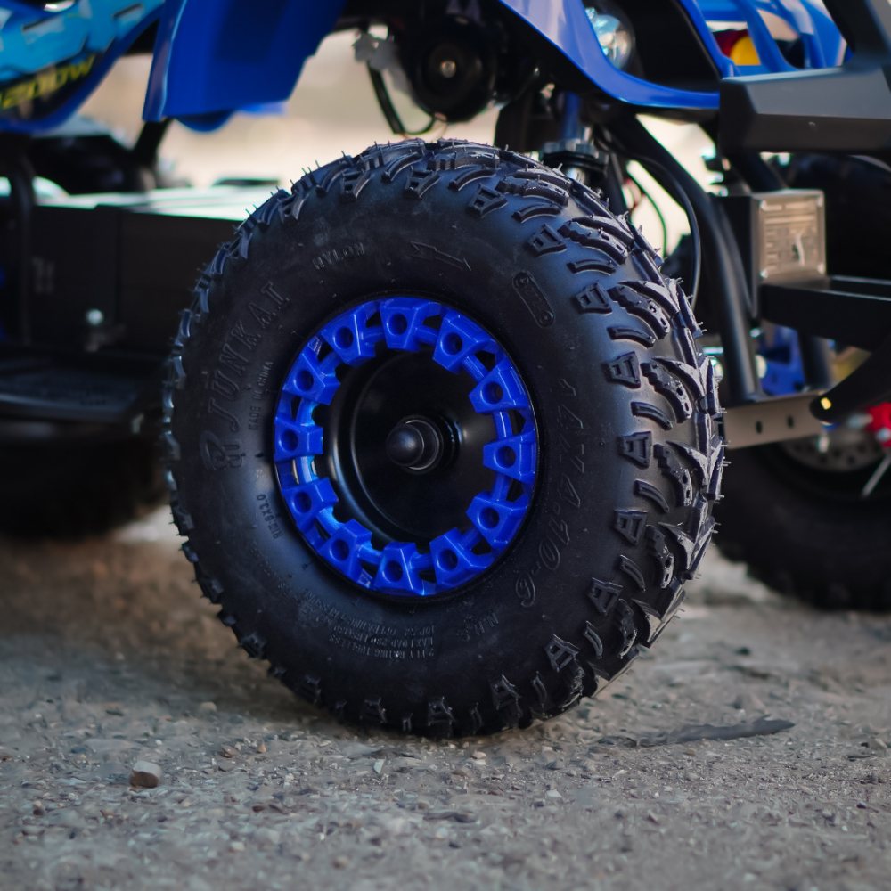 ATV electric pentru copii NITRO Torino Quad 1200W 48V Big Tyre, culoare Albastra [14]