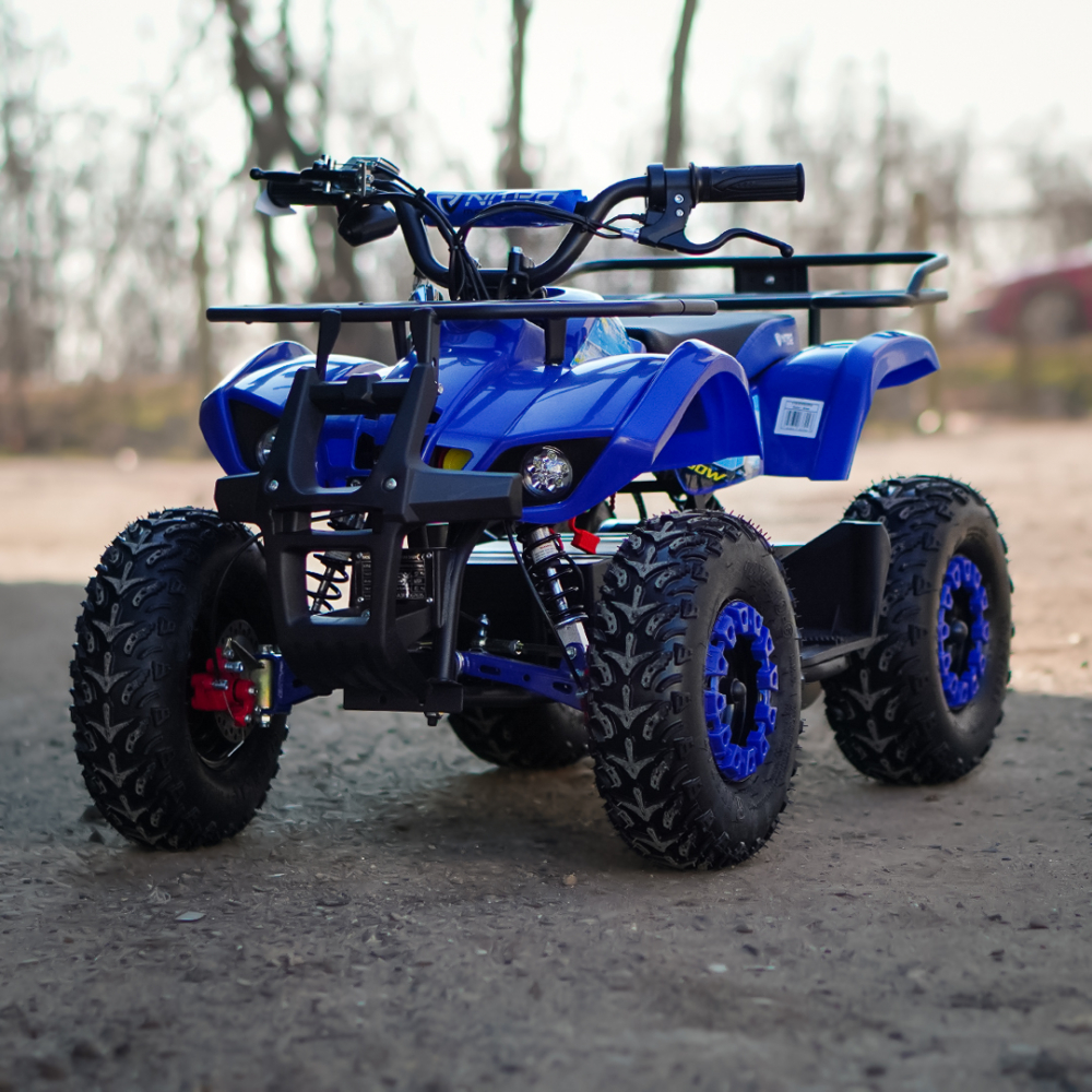 ATV electric pentru copii NITRO Torino Quad 1200W 48V Big Tyre, culoare Albastra [2]