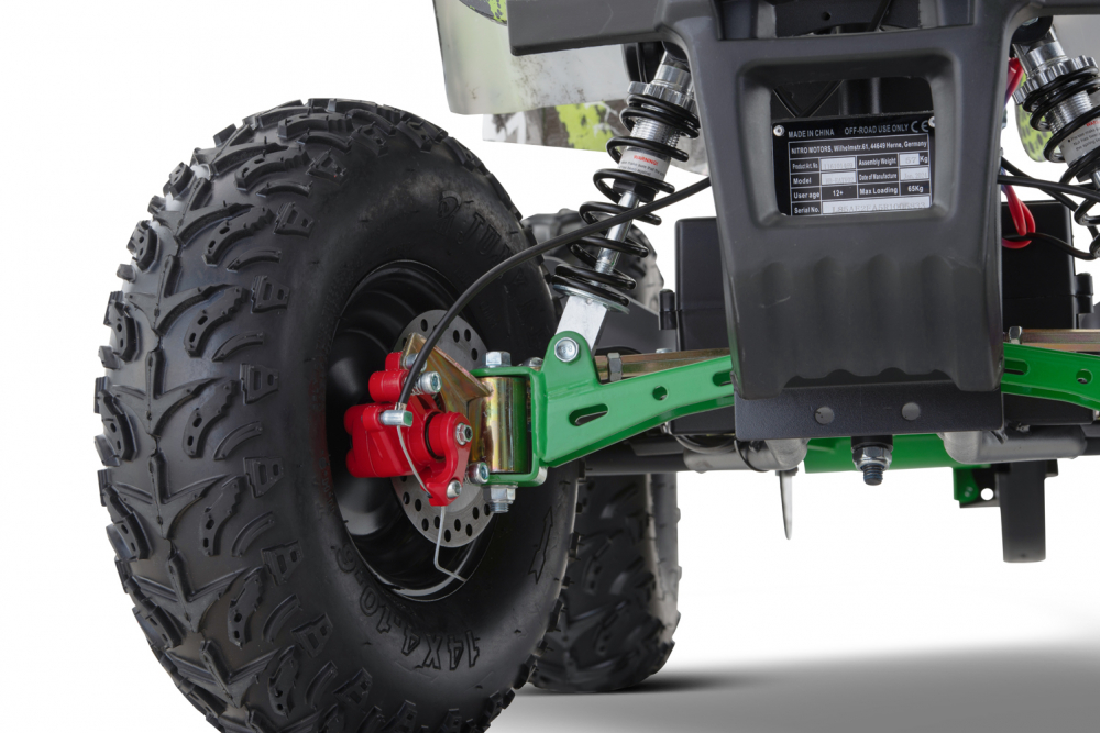 ATV electric pentru copii NITRO Torino Quad 1200W 48V Big Tyre, culoare Green Grafiti [11]