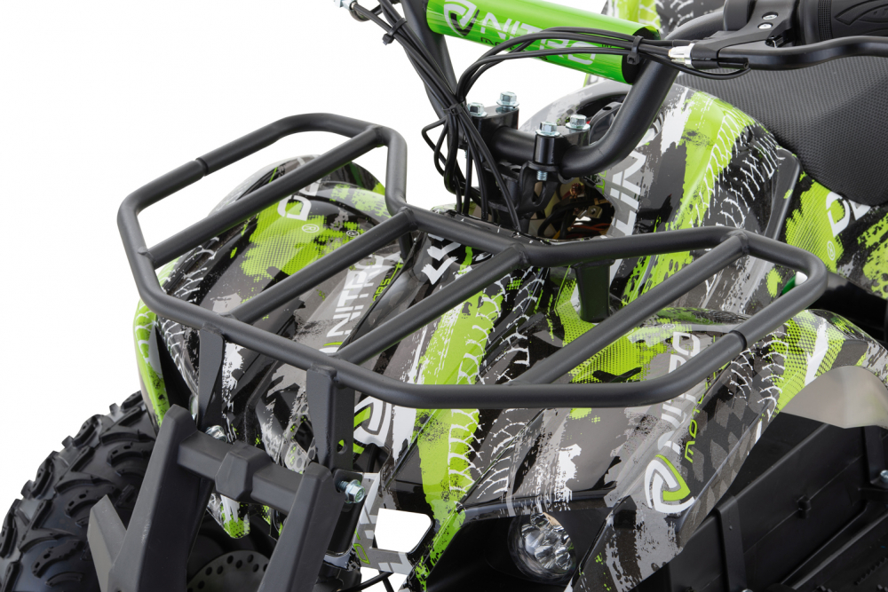 ATV electric pentru copii NITRO Torino Quad 1200W 48V Big Tyre, culoare Green Grafiti [7]