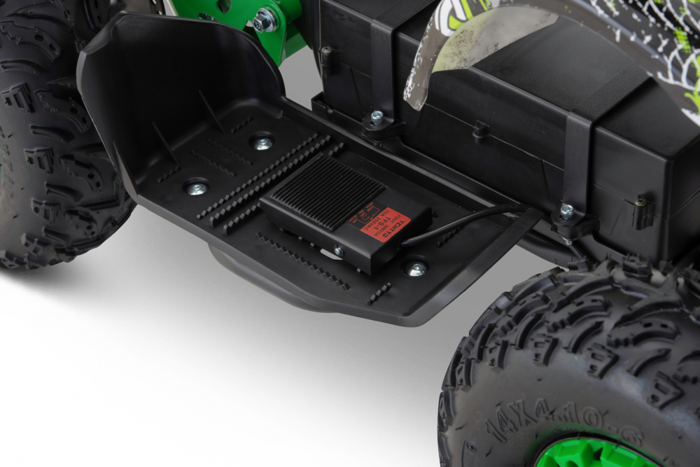 ATV electric pentru copii NITRO Torino Quad 1200W 48V Big Tyre, culoare Green Grafiti [10]