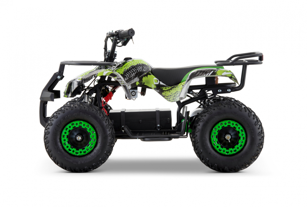 ATV electric pentru copii NITRO Torino Quad 1200W 48V Big Tyre, culoare Green Grafiti [3]
