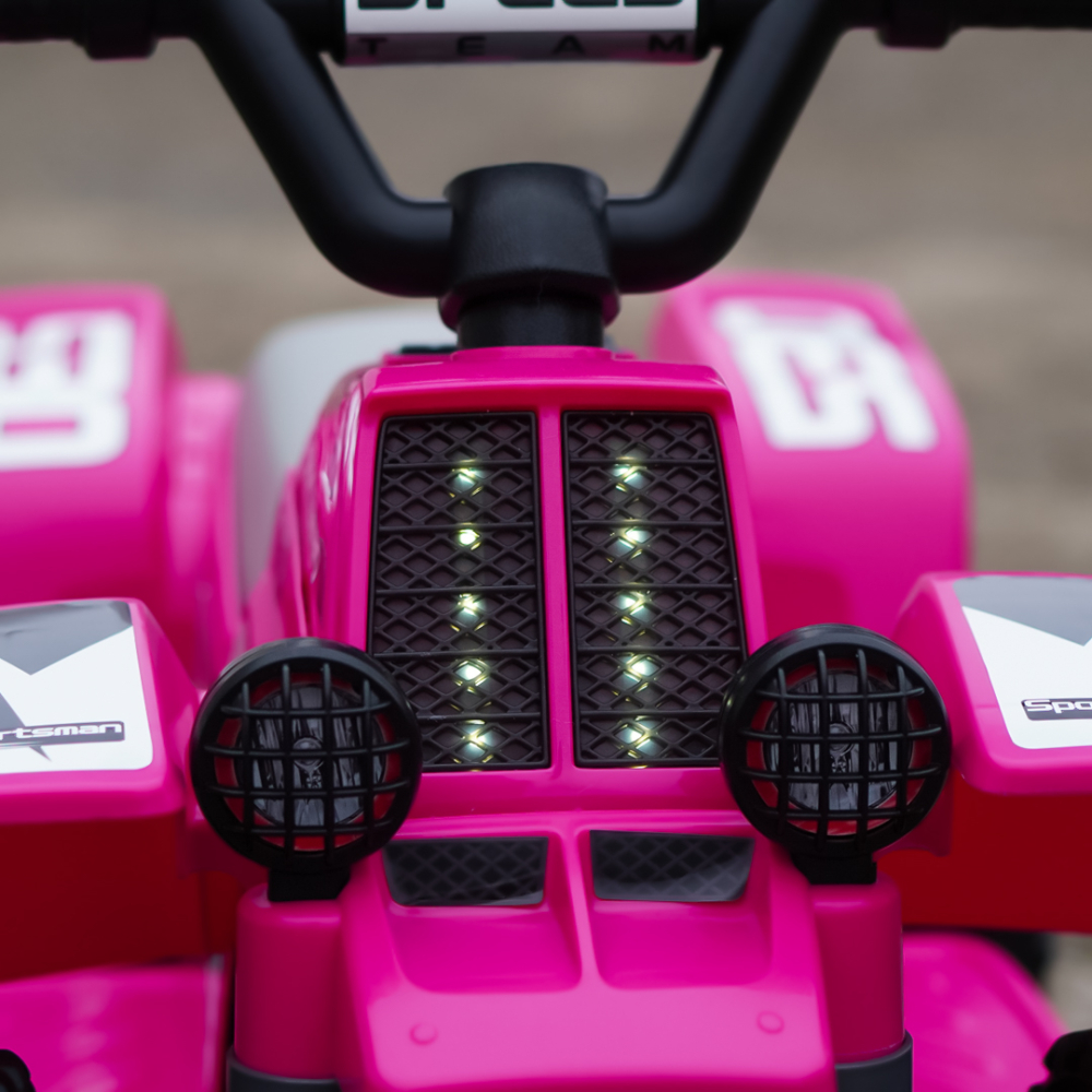 ATV electric pentru fetite, Kinderauto CUBA 35W 6V cu telecomanda inclusa, Rose [11]