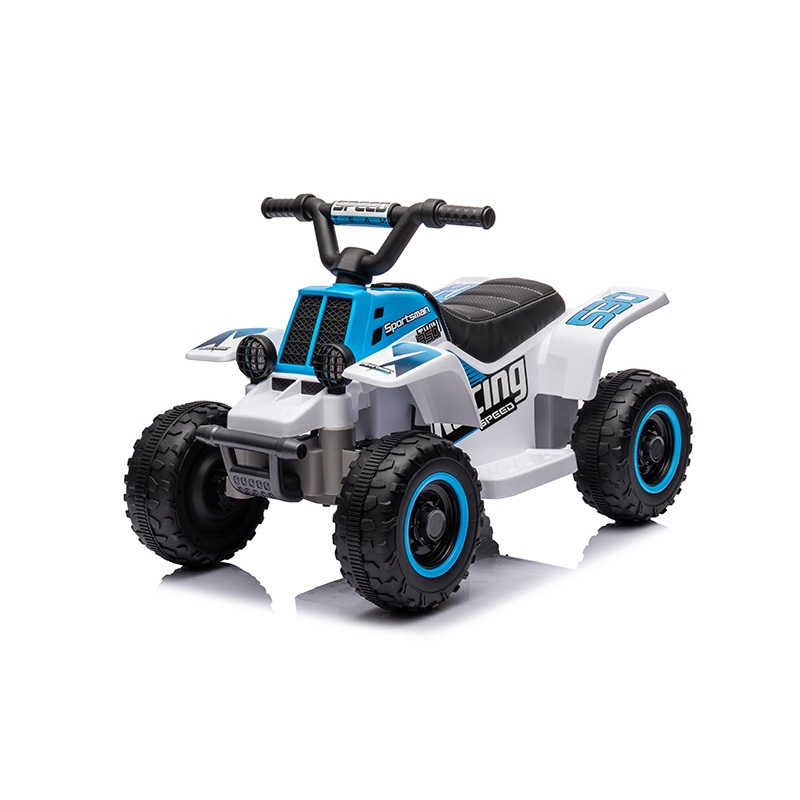 ATV electric pentru copii, Kinderauto CUBA 35W 6V cu telecomanda inclusa, albastru [5]