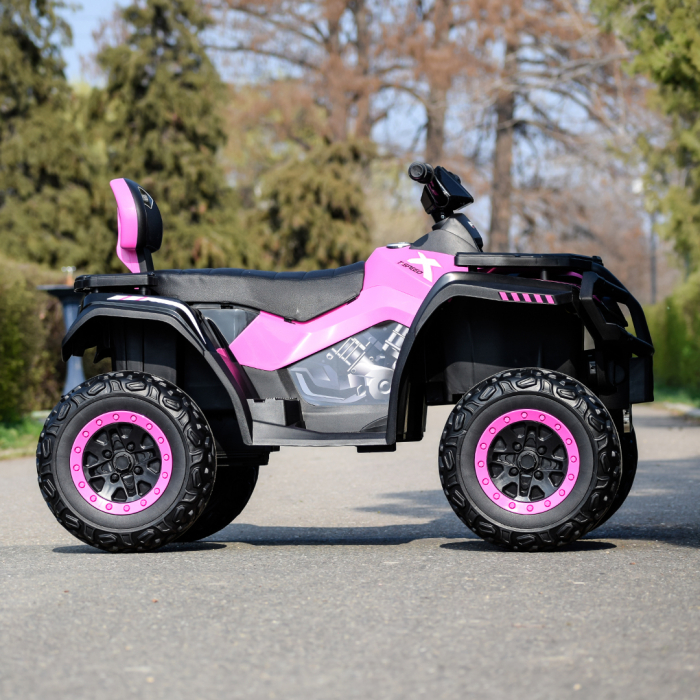 ATV electric pentru fetite Kinderauto XT-Speed 180W 24V Premium, culoare Roz [4]