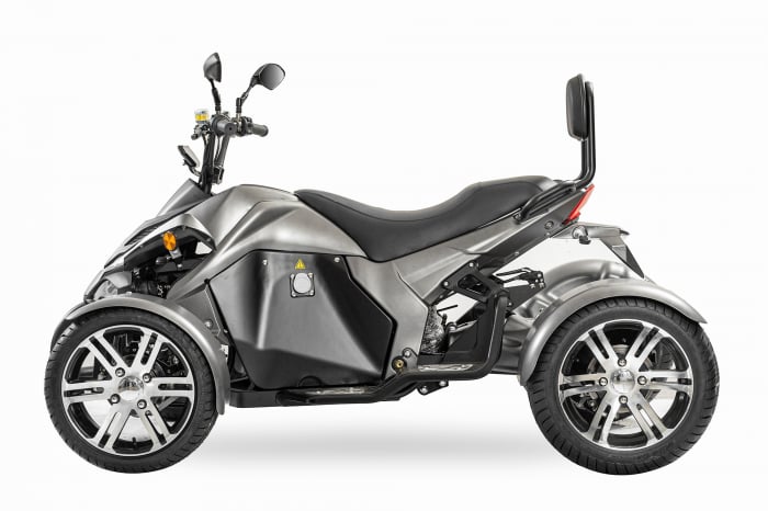 ATV electric SPY Racing Eco Quad 4000W 72V 100Ah baterie litiu-ion, culoare neagra [3]