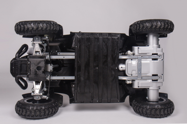 ATV Electric pentru copii Dooma BJ268A 90W 12V cu ROTI MOI #Alb [5]